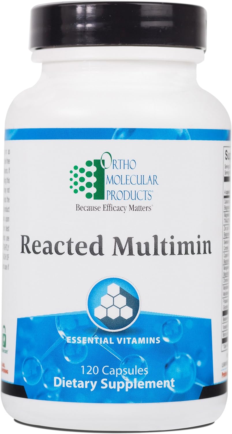 Ortho Molecular Reacted Multimin - 120 Capsules