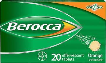 Berocca Energy Vitamin Supplement For Mental Sharpness And Physical En