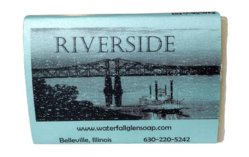 WFG WATERFALL GLEN SOAP COMPANY, LLC. SHARE THE GOODNESS Riverside honeysuckle soap bar with cocoa butter moisturizer