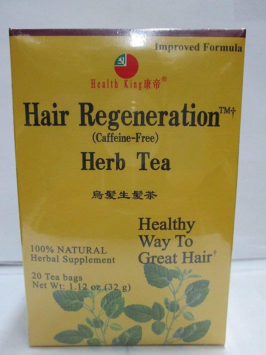 Health King Hair Regeneration Herb Tea - 20 Tea Bags