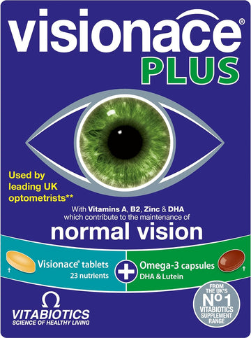 Vitabiotics Visionace Plus Dual Pack 2 X 28 Tablets