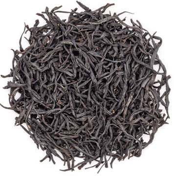 Oriarm Lapsang Souchong Lightly Smoked Black Tea Loose Leaf - Wuyi Mountains Black Tea Zheng Shan Xiao Zhong from Fujian China - Ziplock Resealable Bag
