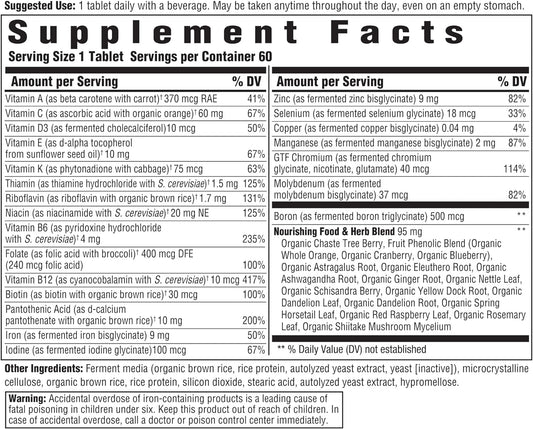 Innate Response Formulas Women'S One Daily - Daily Multivitamin For Wo