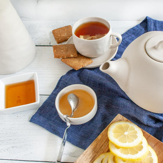 igourmet Relaxing Tea, Honey and Cookies Gourmet Gift Basket - Luxury Cozy Holiday Gift