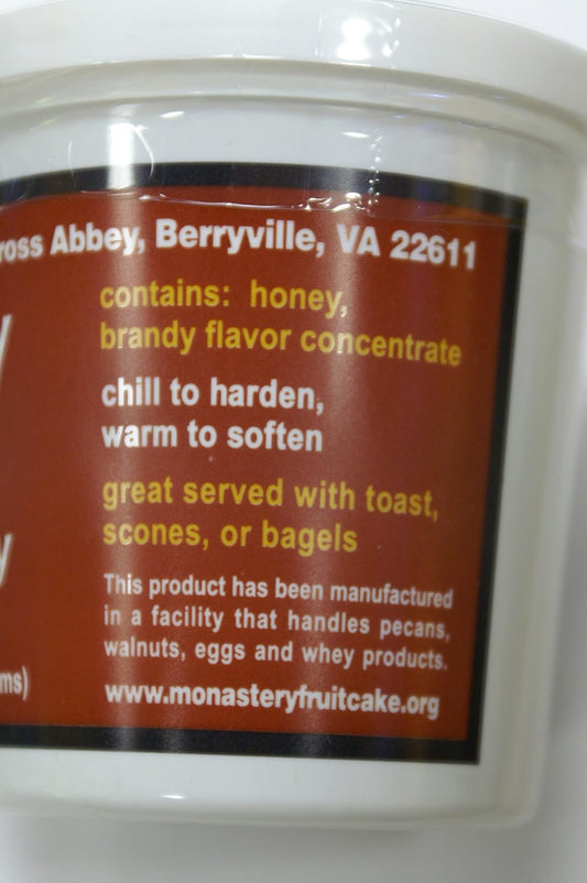 Monastery Brandy Creamed Honey - Pure Raw Whipped Virginia H