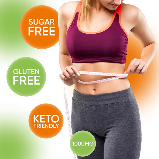 Keto ACV Gummy Advanced Weight Loss & Rapid Belly Fat Burn - Sugar Glu