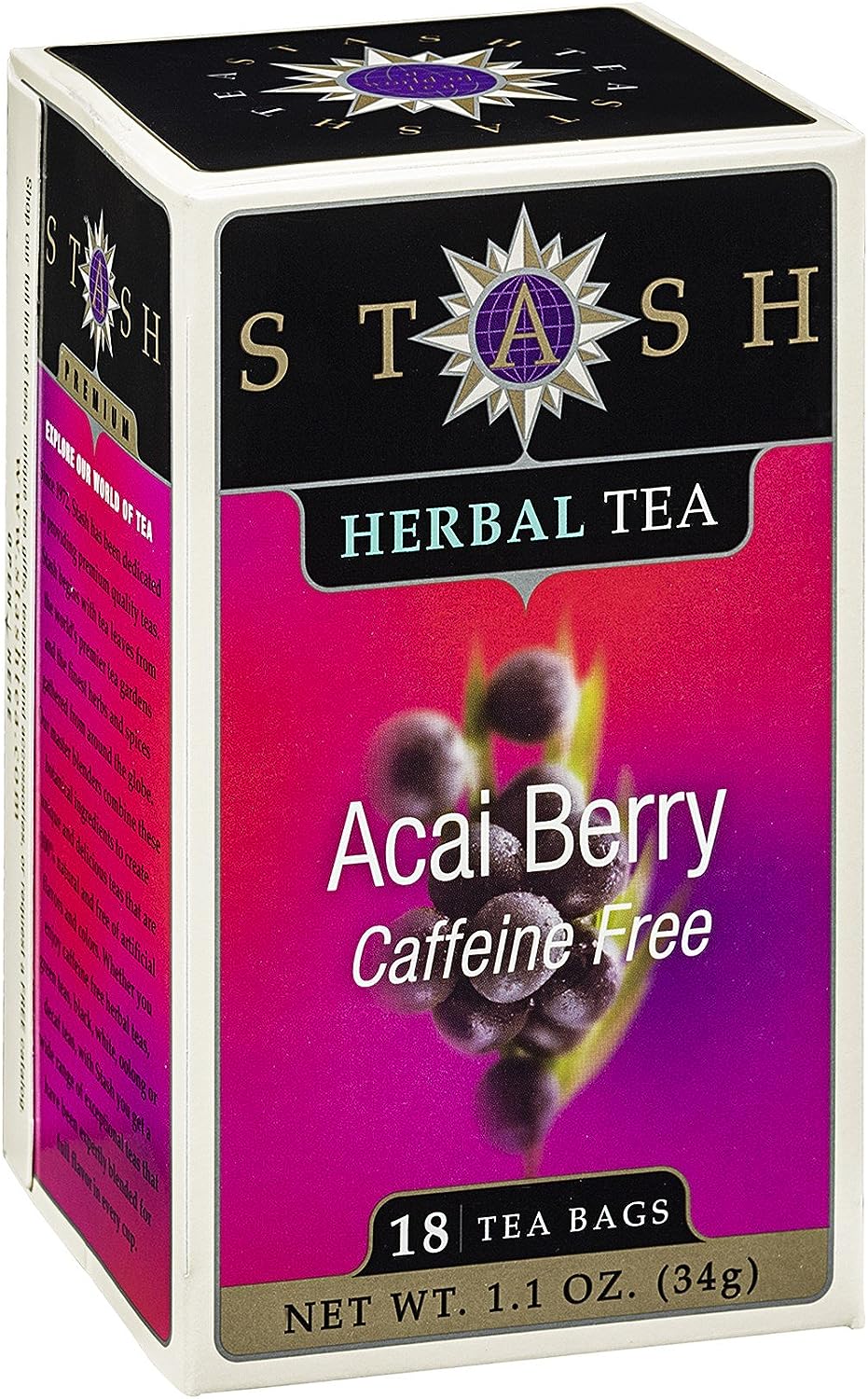 Stash Tea Acai Berry (Pack of 2)