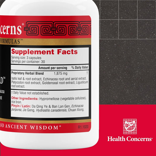 Health Concerns Isatis Gold - Immune System Support & Respiratory Trac