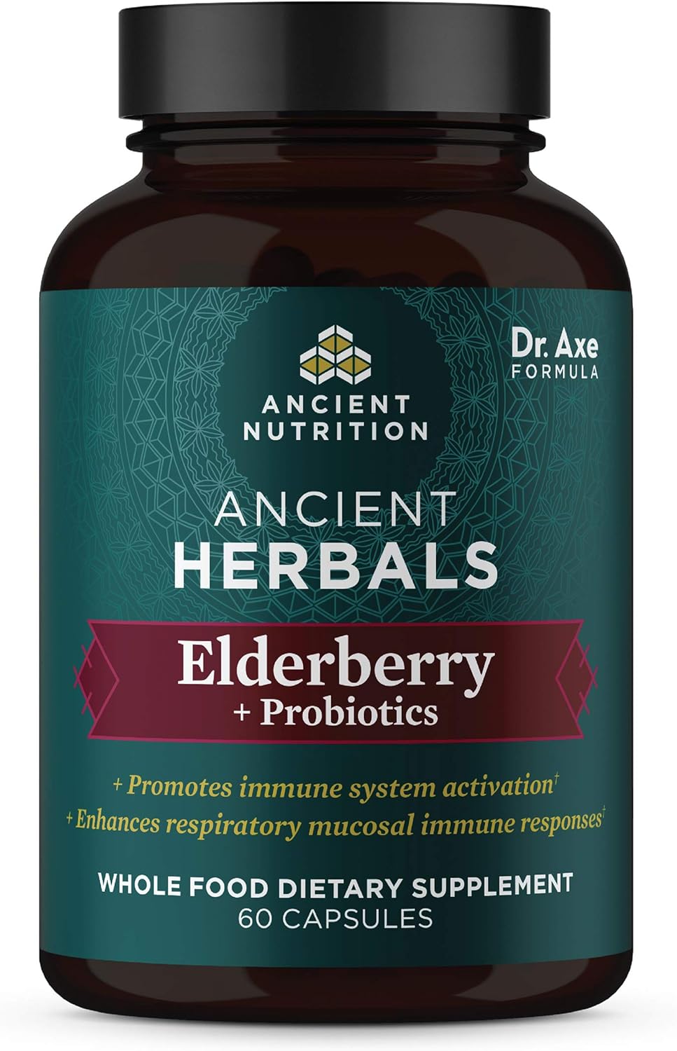 Elderberry and Probiotics Supplement by Ancient Nutrition, Ancient Her