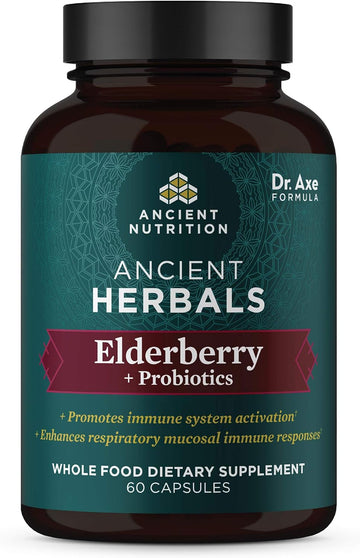 Elderberry and Probiotics Supplement by Ancient Nutrition, Ancient Her