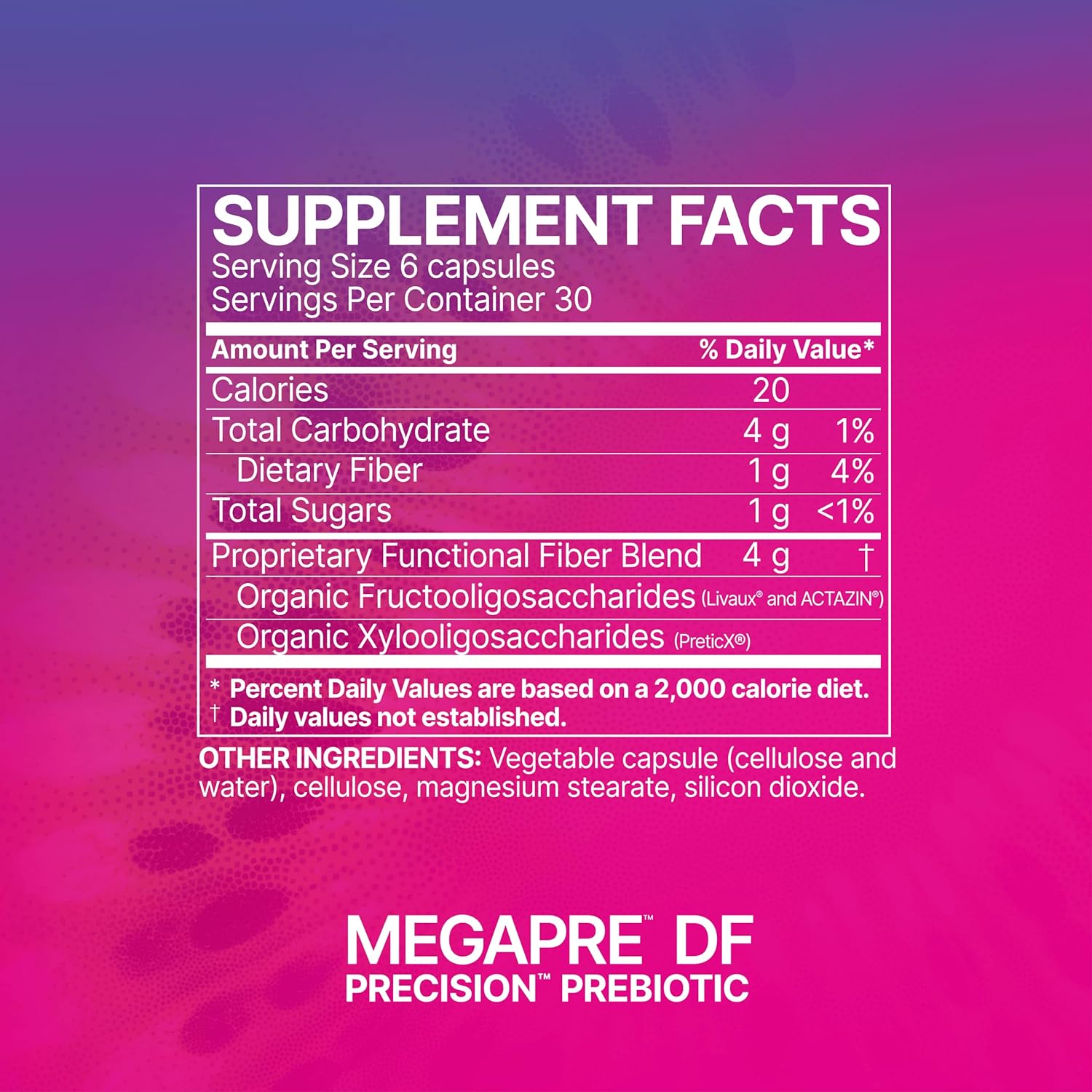 Microbiome Labs MegaPre - Dairy Free Prebiotic Supplement - Digestion 