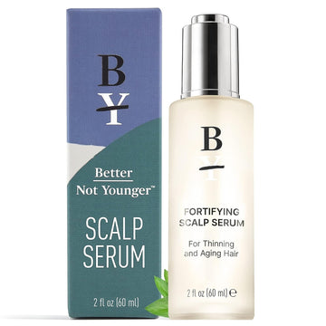 Better Not Younger Fortifying Hair & Scalp Serum for Thinning and Aging Hair - Hair Serum for Stronger, Thicker Looking Hair - Hair Density Serum Designed for Women 40+ Experiencing Hair Loss - 2.