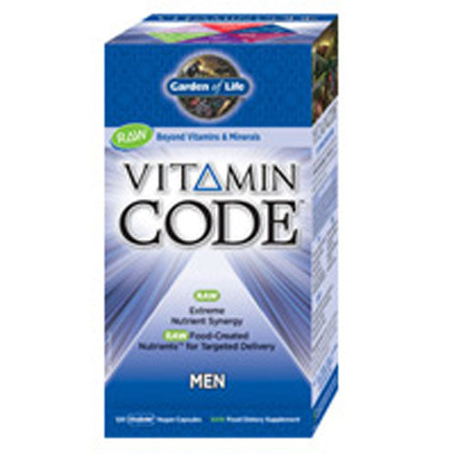 Vitamin Code Men's Formula 120 Caps By Garden of Life
