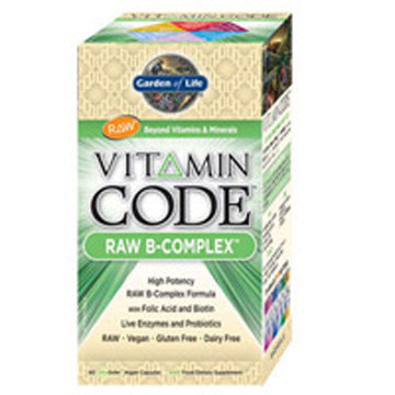 Vitamin Code Raw B Complex 60 Caps By Garden of Life