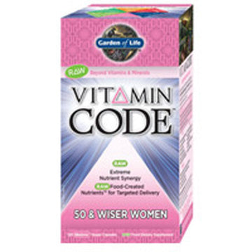 Vitamin Code 50 & Wiser Women's Formula 240 Caps By Garden o