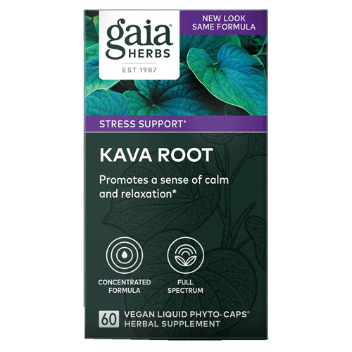 Kava Kava 60 Caps By Gaia Herbs