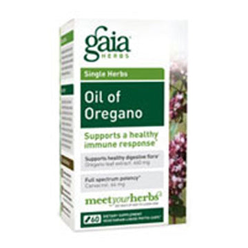 Oil of Oregano 120 Caps By Gaia Herbs