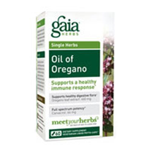 Oil of Oregano 120 Caps By Gaia Herbs