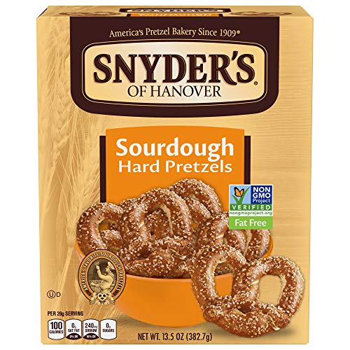 Snyder's of Hanover Sourdough Hard Pretzel Box - 2 pk