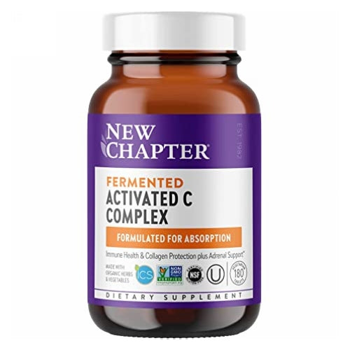 Activated C Food Complex 180 Tabs By New Chapter
