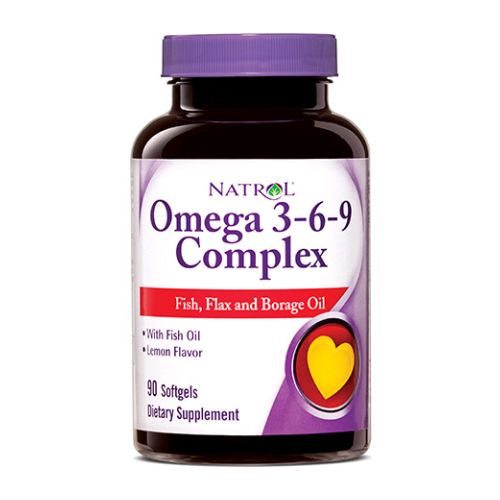 Omega 3-6-9 Complex 90 Softgels By Natrol