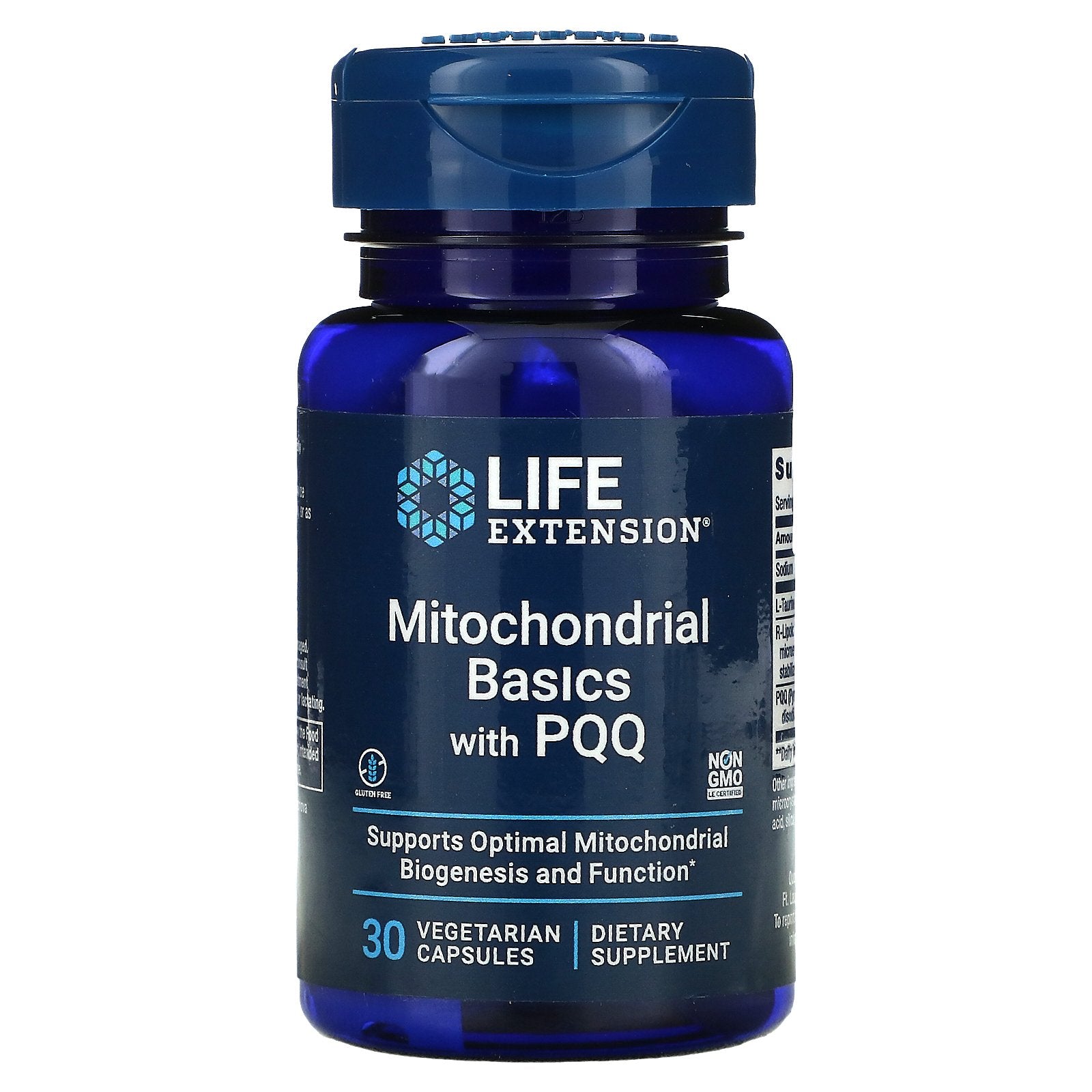 Life Extension, Mitochondrial Basics with PQQ Vegetable Capsules