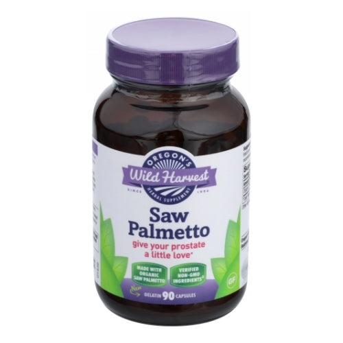 Saw Palmetto 90 Caps (Case of 3) By Oregon's Wild Harvest