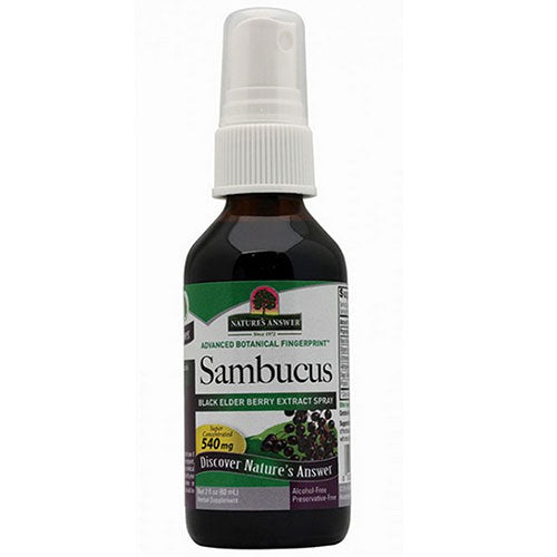 Sambucus Black Elder Berry Spray 2 oz By Nature's Answer