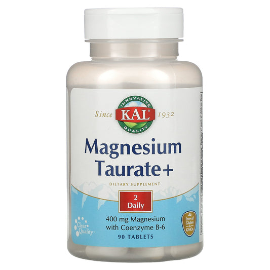 KAL, Magnesium Taurate +, 200 mg Tablets