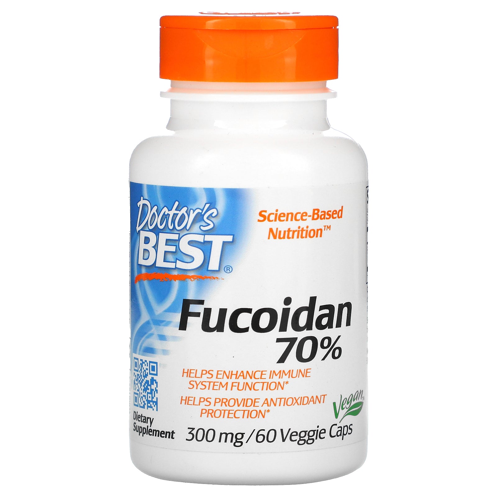 Doctor'S Best, Fucoidan 70%, Veggie Caps