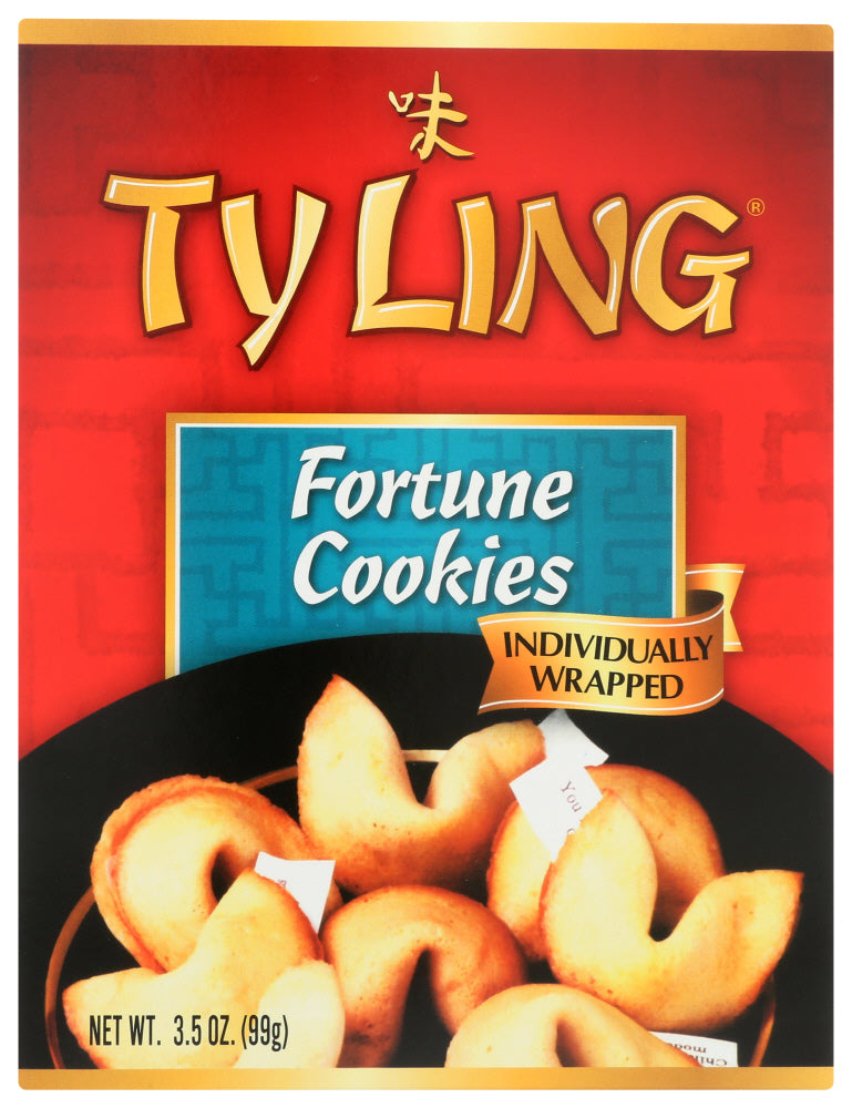 PR Ty Ling Asian Specialties Fortune Cookies Individually Wrapped