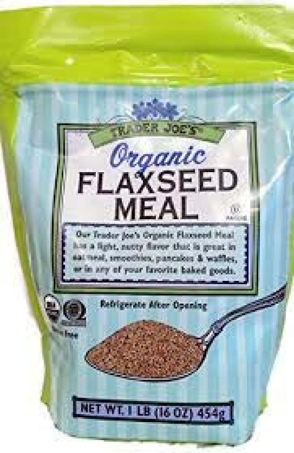 Trader Joes ORGANIC Flaxseed Meal  (Case of 6)