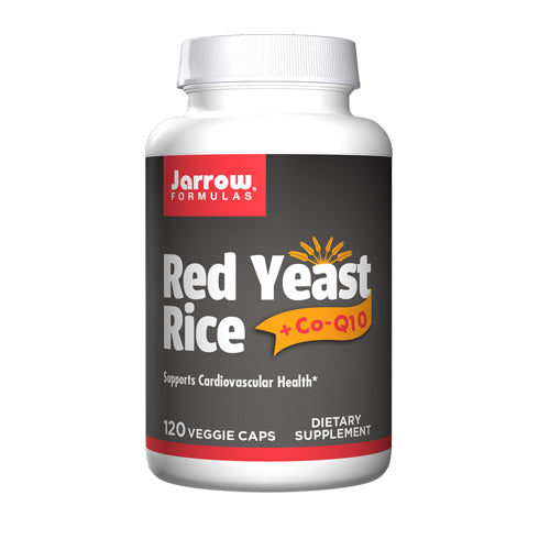 Red Yeast Rice + CoQ10 120 Caps By Jarrow Formulas