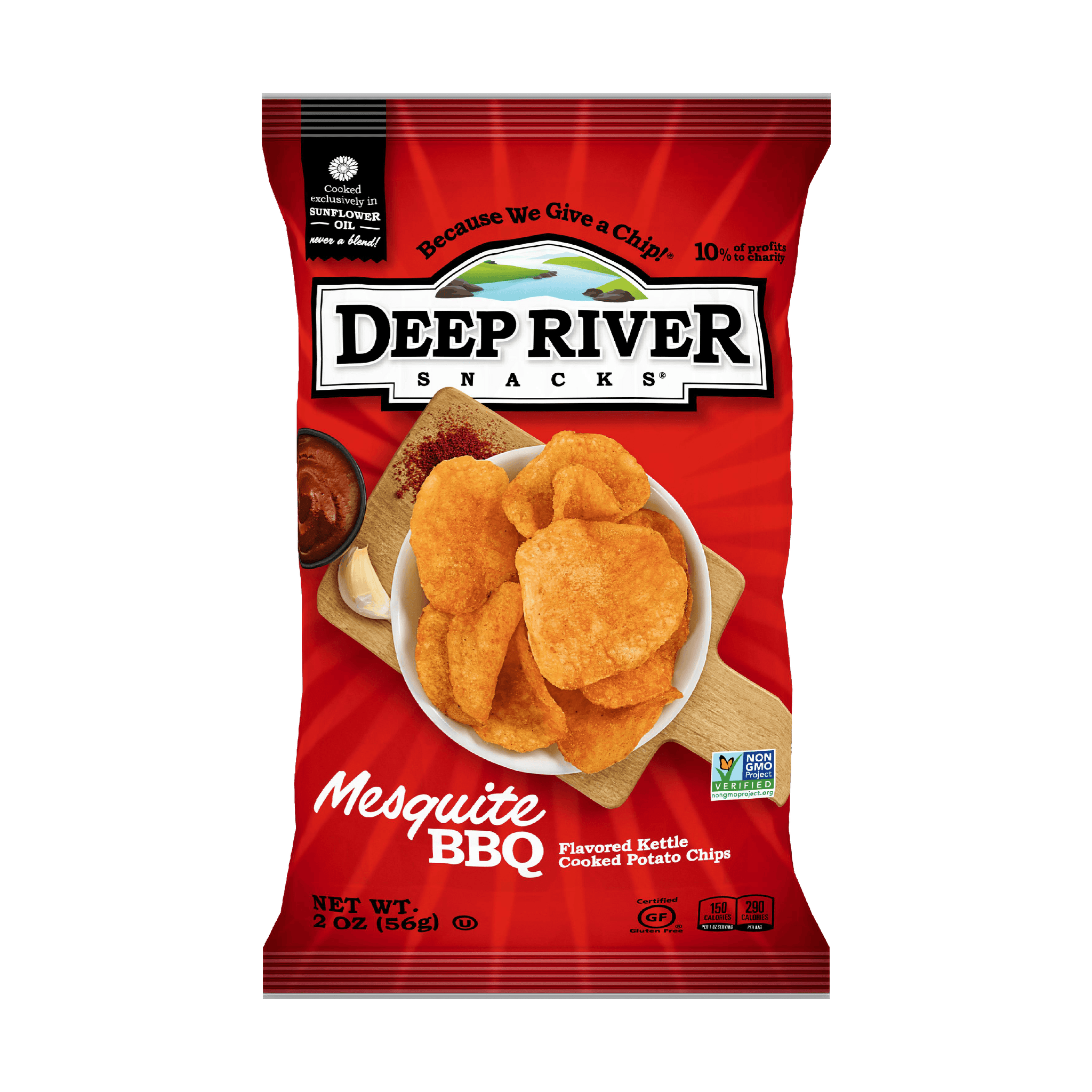 Mesquite BBQ Kettle Chips, 24 Ct