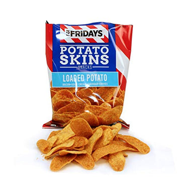 TGI Fridays Potato Snacks, Individual Servings Loaded Potato Skins