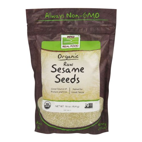 Organic Sesame Seeds 1 lb By Now Foods