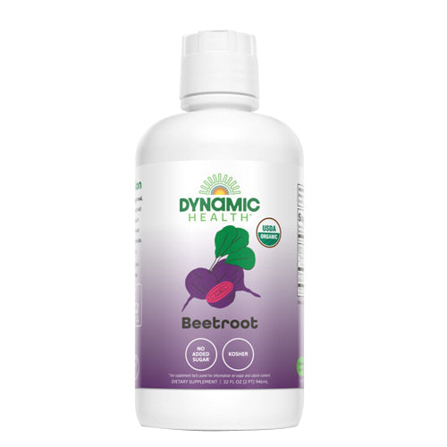 Organic Beet Root Juice 32 oz By Dynamic Health Laboratories