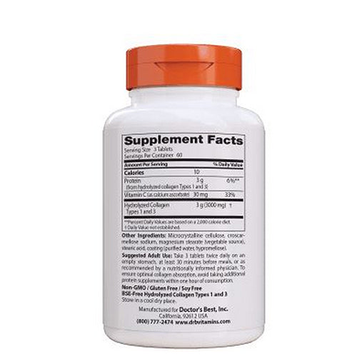 Best Collagen Types 1 & 3 180 Tabs By Doctors Best