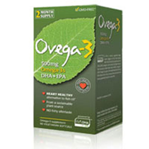 Ovega-3 DHA EPA Vegetarian 60 Softgels By Ovega-3