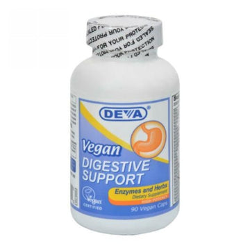 Vegan Digestive Support 90 caps By Deva Vegan Vitamins