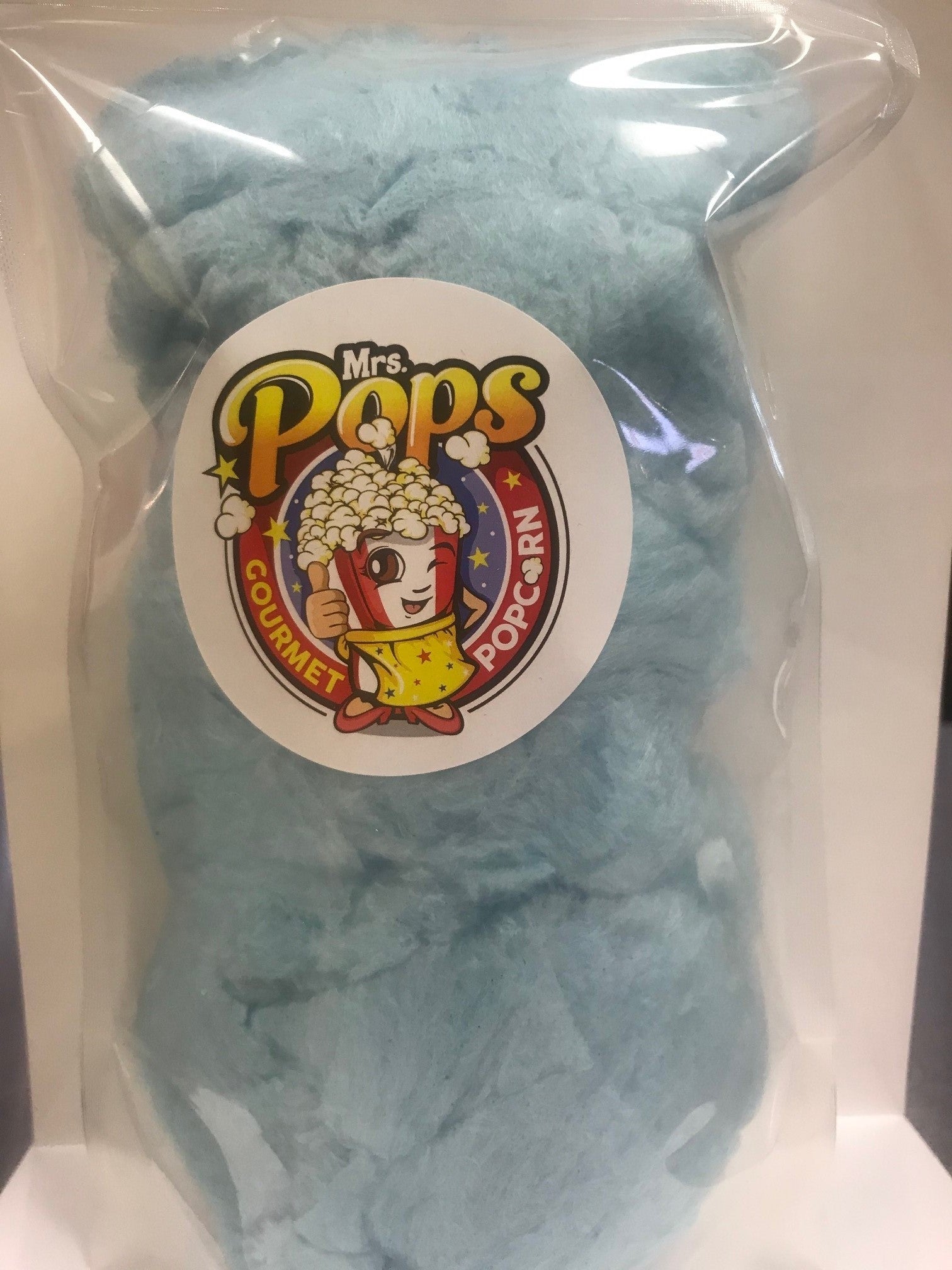 Mrs. Pops Blue Raspberry Cotton Candy