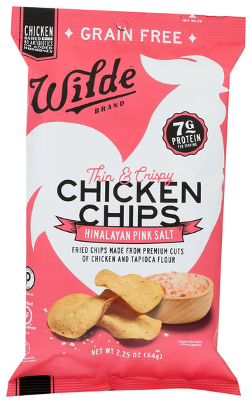 Wilde Chicken Chips With Himalayan Pink Sea Salt