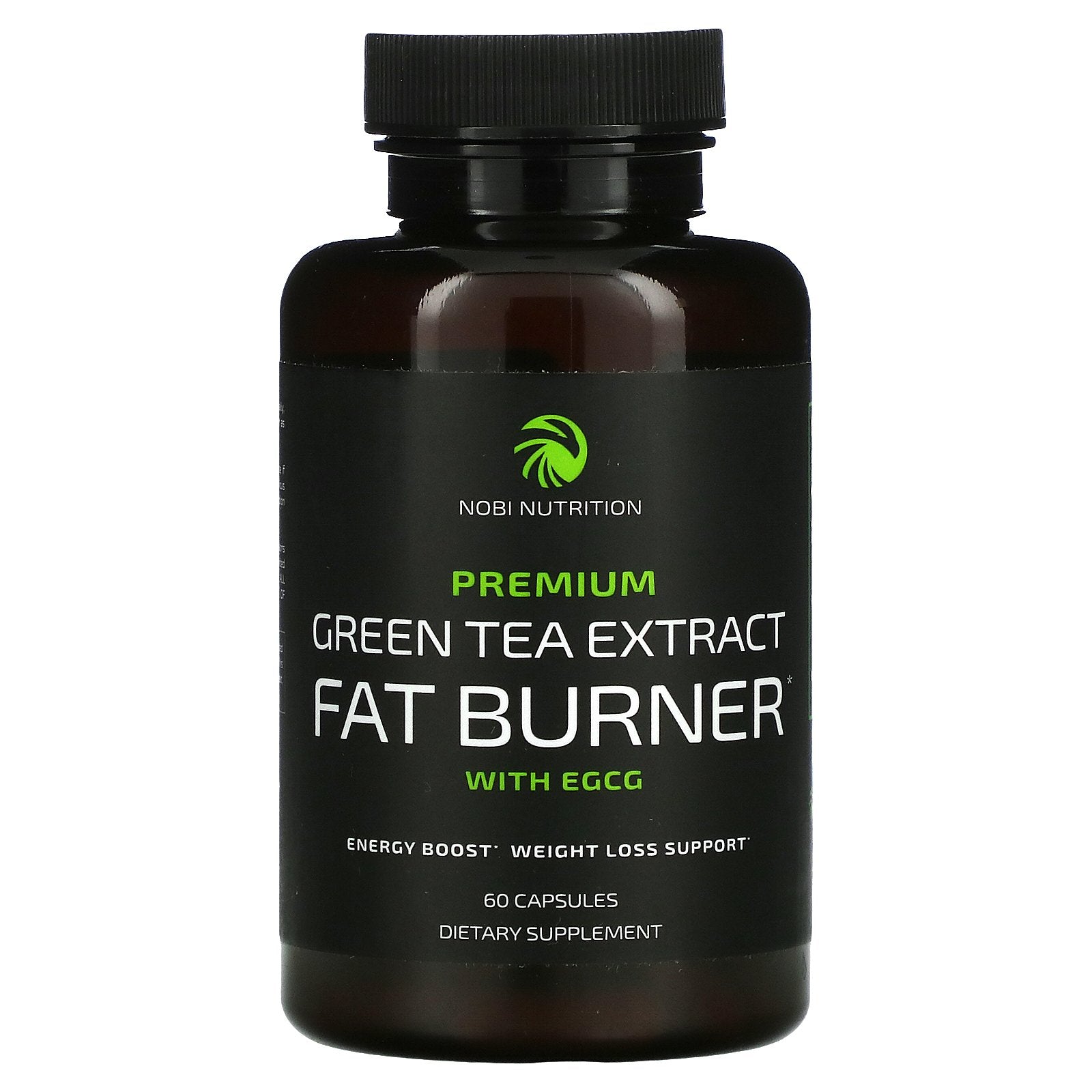 Nobi Nutrition, Premium Green Tea Extract Fat Burner with EGCG Capsules