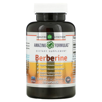 Amazing Nutrition, Berberine, 500 mg,  Capsules