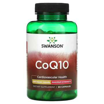 Swanson, CoQ10, 200 mg Capsules