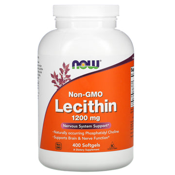 NOW Foods, Non-GMO Lecithin, 1,200 mg Softgels