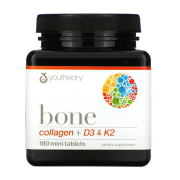 Youtheory, Bone, Collagen + D3 & K2, Mini Tablets