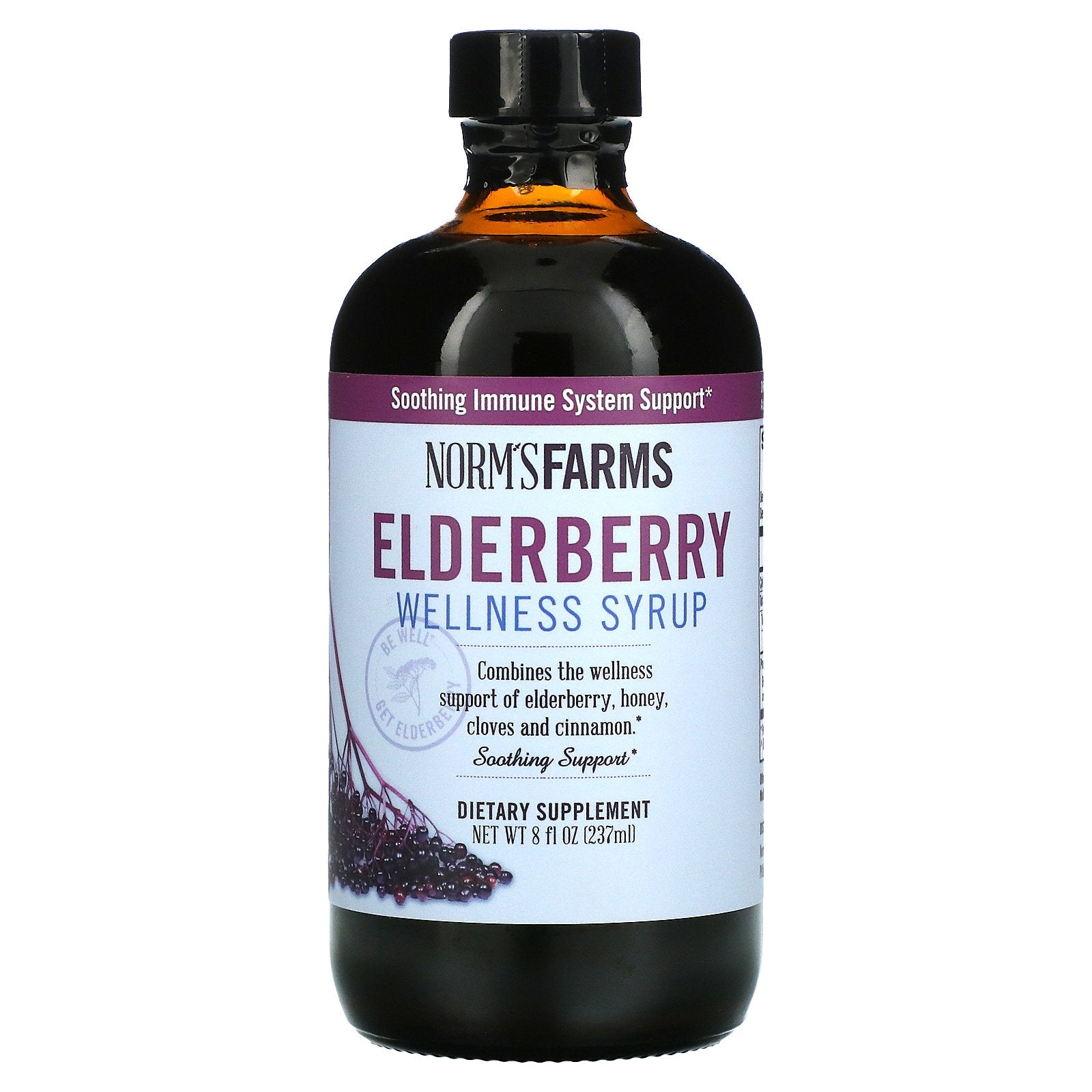 Norms Farms, Wellness Syrup, Elderberry