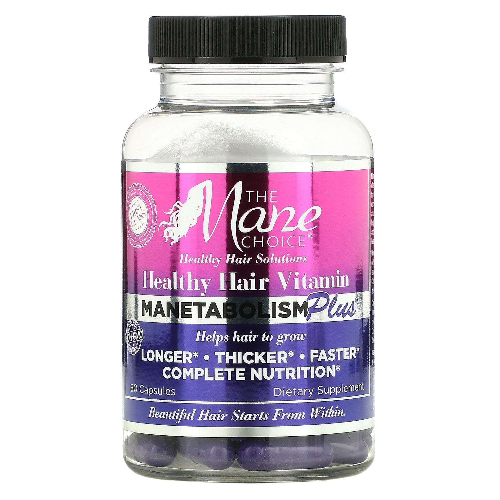 Mane Choice, Healthy Hair Vitamin, Manetabolism Plus,  Capsules