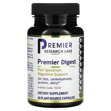 Premier Research Labs, Premier Digest Plant-Source Capsules